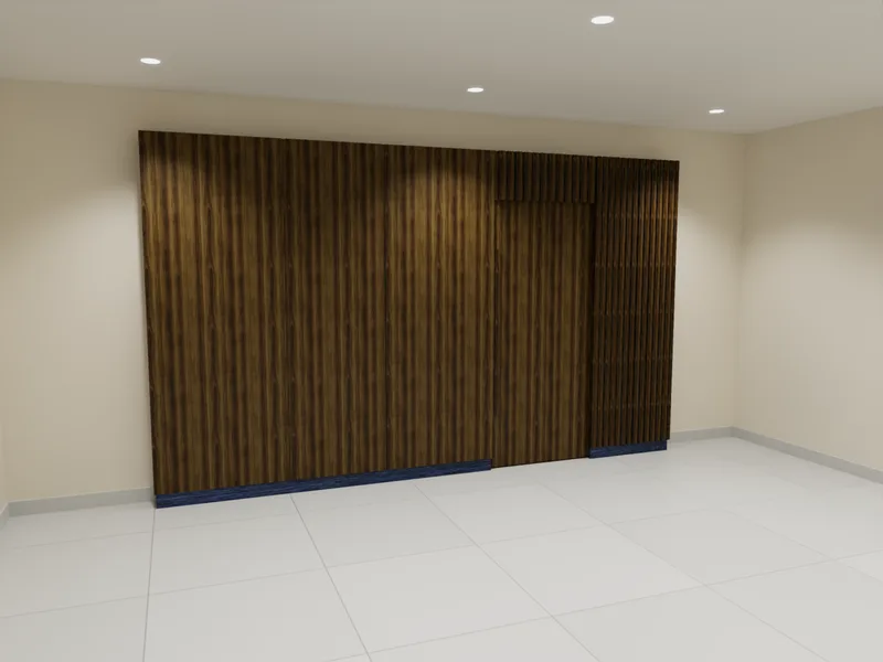 Desenho 3D: Divisória