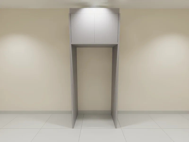 Desenho 3D: Envelopamento de geladeira