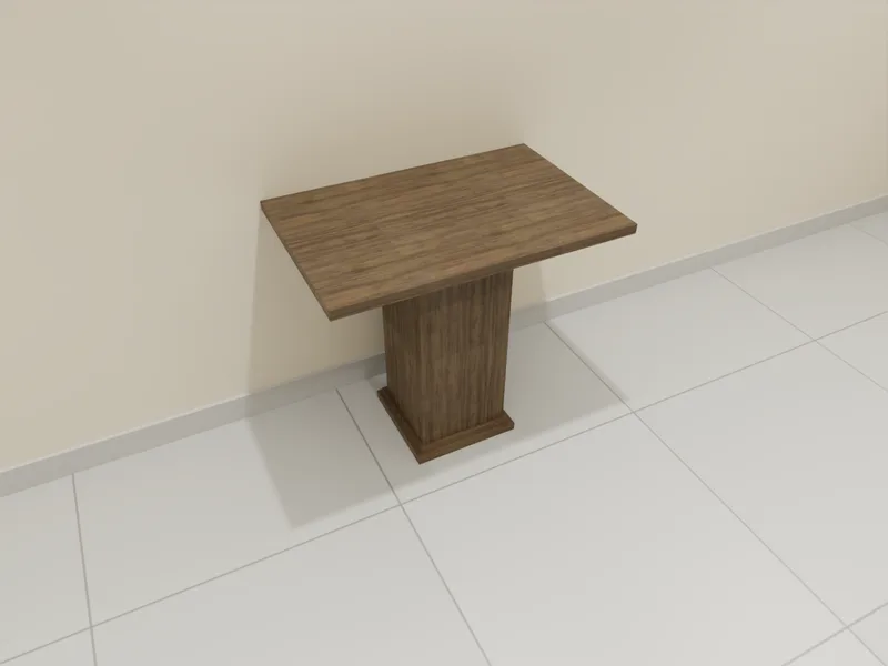 Desenho 3D: Mesa de jantar
