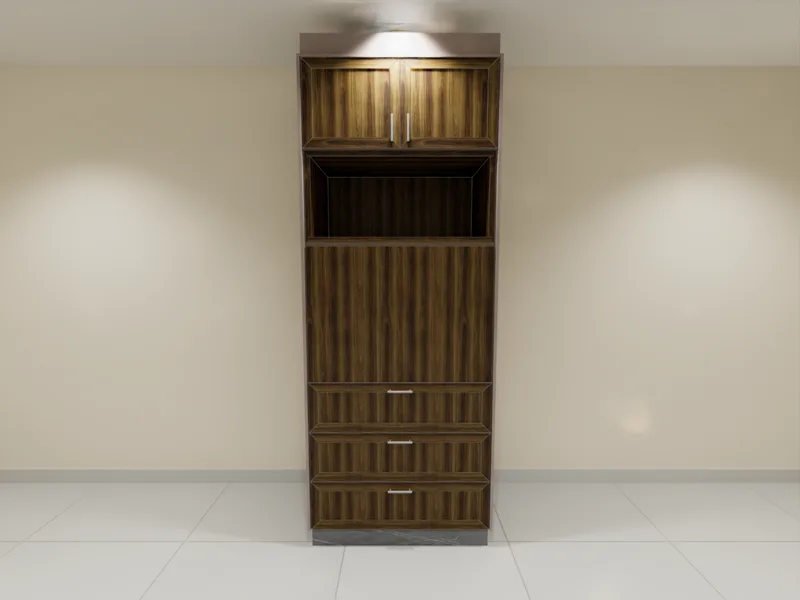 Desenho 3D: Torre quente